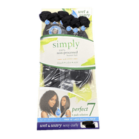 Outre Simply Perfect 7 100% Brazilian Unprocessed Human Hair Bundle (10''12'')
