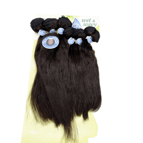 Outre Simply Perfect 7 100% Brazilian Unprocessed Human Hair Bundle (10''12'')