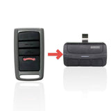 Anderic Substitute for Overhead Door 03T 3-Button Garage Door Opener Remote Control [375UT-3button]
