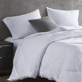 Oversized Down Alternative Comforter White Twin/Twin XL
