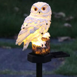 Owl Solar LED Lights with Decorative Stake
