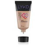 LYKD Matte Foundation 121 Creamy Beige - Long-Lasting, Matte Finish Makeup for Everyday Wear