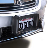 OxGord Front Car Bumper Guard Protector- Complete Durable Coverage - License Plate Frame Holder