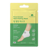 Pure Korean Foot Peel Mask: Exfoliate Dry, Cracked Heels for Soft, Smooth Feet - Papaya & Lemon Infused Treatment