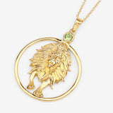 0.24 Carat Genuine Peridot .925 Sterling Silver Pendant