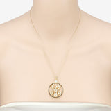 0.15 Carat Genuine Ethiopian Opal .925 Sterling Silver Pendant