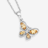 0.62 Carat Genuine Citrine .925 Sterling Silver Pendant