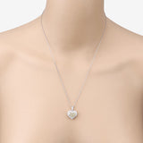 IGI Certified 4.51 Carat Genuine Light Yellow Diamond Center and 0.45cttw White Diamond 18K White Gold Pendant (4.96cttw)