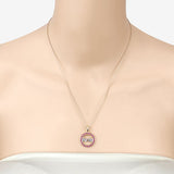 0.64 Carat Genuine Ruby .925 Sterling Silver Pendant
