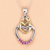 0.14 Carat Genuine Ruby .925 Sterling Silver Pendant