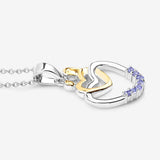 0.14 Carat Genuine Tanzanite .925 Sterling Silver Pendant