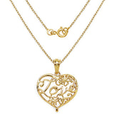 14K Yellow Gold Plated 6.05 Grams .925 Sterling Silver Pendant