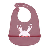 Sevi Bebe Silicone Baby Bib - Waterproof, Adjustable, and Easy to Clean for Mess-Free Mealtime