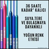 Maybelline New York Gel Eyeliner - 819 Galactic Cobalt, Long-Lasting and Waterproof Burgundy Eye Makeup