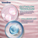 Vaseline Gluta-Hya Smooth Body Lotion: Brighten, Smooth, & Hydrate Dry Skin | Niacinamide, AHA, BHA, PHA, Hyaluronic Acid - Non-Greasy Formula