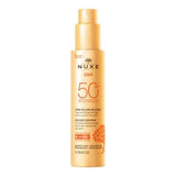 Nuxe SPF 50 Sunscreen Lotion for Face and Body - Natural, Hypoallergenic, Water-Resistant Protection