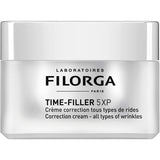 Filorga Time-Filler 5XP Anti-Aging Face Cream: Deep Hydration & Wrinkle Reduction for Dry Skin - Hyaluronic Acid, Peptide & Marine Fennel Formula
