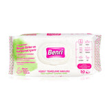 Benri Cleaning Cloths 50-Pack - Non-Toxic Multi-Surface Wipes for Efficient Cleaning