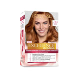 L'Oreal Paris Excellence Creme 7.43: Sultan Copper Hair Dye - 100% Gray Coverage, Long Lasting Color, Pro-Keratin & Ceramide for Hair Protection