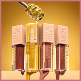 Maybelline Lifter Gloss: Honey'd Nude Lip Gloss with Hyaluronic Acid for Hydrated, Fuller-Looking Lips - High Shine, Moisturizing Formula