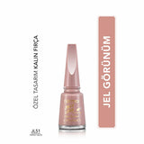 Flormar Jelly Look Nail Polish - High-Pigment, Gel Finish, Long Lasting | JL51 Perfect Selfie