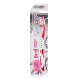 Benri Manual Toothbrush White (Medium) - Gentle Oral Care for Adults