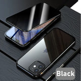 Glass Privacy Metal Phone Case iphone