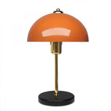 Homing Swiss Orange Gold Table Lamp, Metal & MDF, E27 Socket, Energy-Efficient LED Lighting