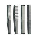 Olivia Garden Carbon + Ion SC Hair Comb Set with Pouch 4-Piece