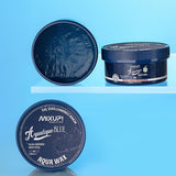 Mixup Aquatique: Medium Hold Aqua Hair Wax for Shiny, Textured Styles - Biotin, Argan & Phytokeratin Enriched, Humidity Resistant - 150ml