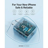 PA-R1S Swift Charger with PD & QC 3.0 USB C 20W Black