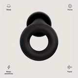 Pair of Super Soft, Reusable Silicone Ear Plugs