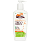 Palmer's Cocoa Butter Formula Massage Lotion For Stretch Marks, Pregnancy Skin Care, Belly Cream with Collagen, Elastin, Argan OIl and Shea Butter, 8.5 Ounces