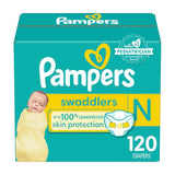 Pampers Baby Diapers - Swaddlers - Size 5, 132 Count, Ultra Absorbent Disposable Infant Diaper