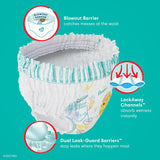 Pampers Diapers - Cruisers 360 - Size 5, 128 Count, Babyproof up to 100% Leakproof Pull-On Diaper