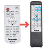 Anderic Substitute for Panasonic N2QAYA000088 Projector Remote Control [RR3720]