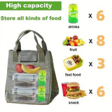 Paper Bento Bag Waterproof And Oilproof Insulation Bag