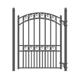 5FT Heavy-Duty Paris Powder-Coated Galvanized Steel Pedestrian Gate (SAK14563)