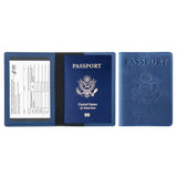 Passport Holder with Vaccination Card Protector