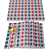 Patriotic Stars Placemats Set