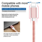 PBG XL 10Ft. Lightning Cable's Nylon Woven Protection