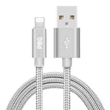 PBG XL 10Ft. Lightning Cable's Nylon Woven Protection