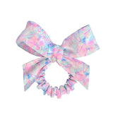 Invisibobble Slim Sprunchie w. Bow Let's Chase Rainbows Hair Tie - Comfortable, Stylish, and Gentle Rainbow Hair Accessory