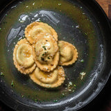 Pea Shoot Ravioli