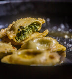 Pea Shoot Ravioli