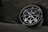 Pedrini | Satin Black Full Machined Face, Windows & Lip Edge