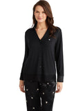 Penye Mood 9714 Women's Soft & Cozy Pajama Set in Black