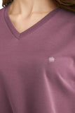 Penye Mood 9721 Women's Soft Knit Pajama Set in Pink