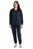 Penye Mood 9738 Women's Navy Pajama Set Comfort Fit