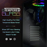 Periphio Centaur Prebuilt RGB Gaming Computer 16GB DDR4 RAM 500GB NVMe M.2 SSD + 1TB HDD (Refurbished)